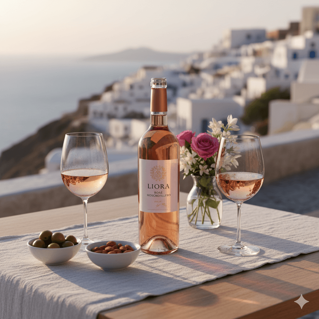 Liora wine collection: Sun-Kissed Rosés