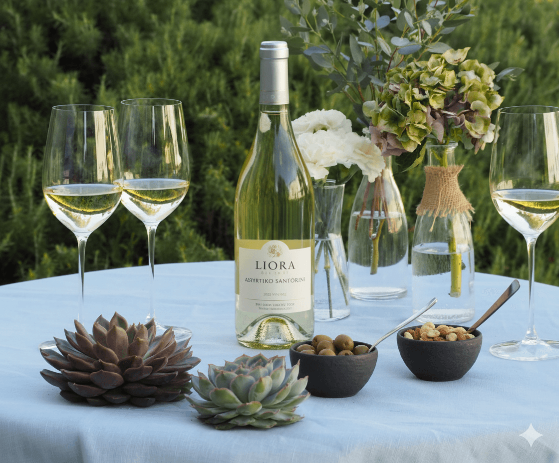 Liora wine collection: Aegean Whites